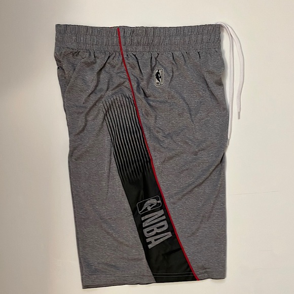 NBA grey basketball shorts size small - Picture 1 of 6